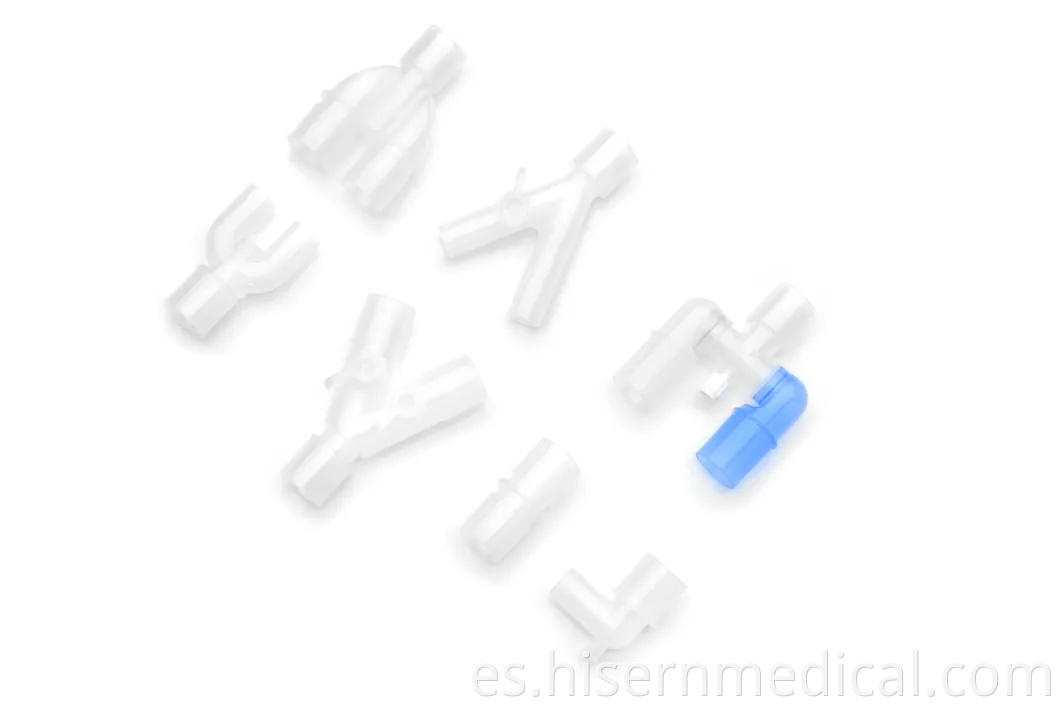 Conectores del sistema respiratorio para instrumentos médicos